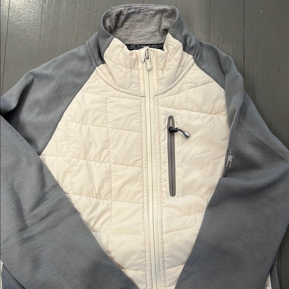 Smartwool Women's Ski Jacket - Gray and Cream
